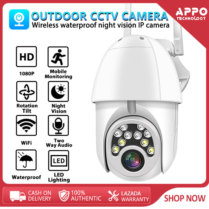 V380 Q10 IP CAM WIFI Camera Monitor Indoor Outdoor 1080p HD Dome Camera