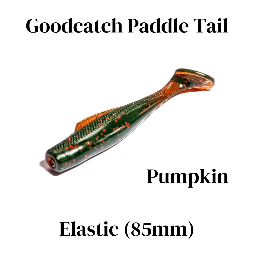 GC Paddle Tail Elastic Soft Bait 85mm