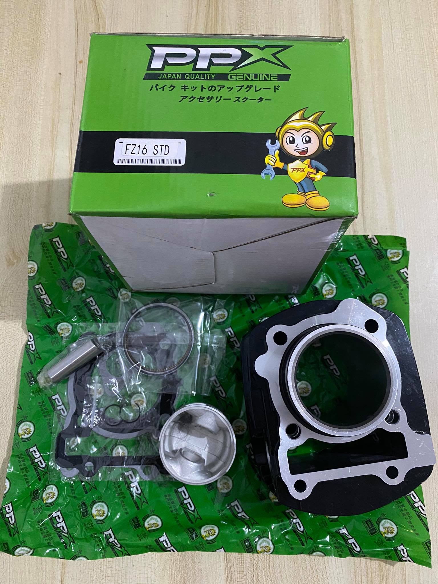 Cylinder Block Set Standard Size With Valve Pocket Piston (FZ 16/SZ 16