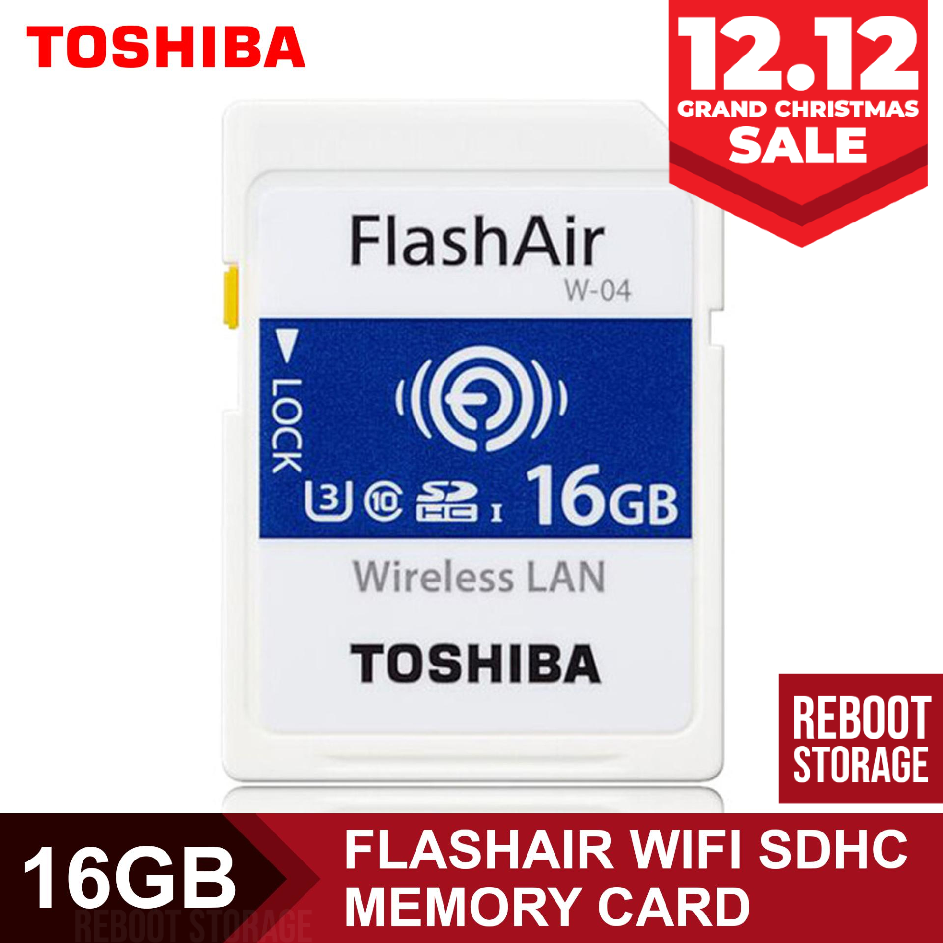 TOSHIBA FlashAir W-04 16GB - 通販 - nutriplanet.org