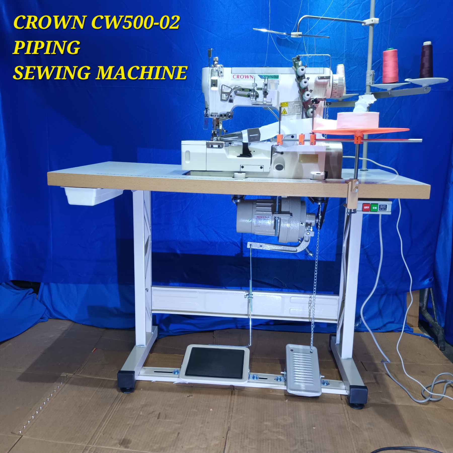 MACHINE/ CROWN CW50002 PIPING SEWING MACHINE MODELCW50002 Lazada PH