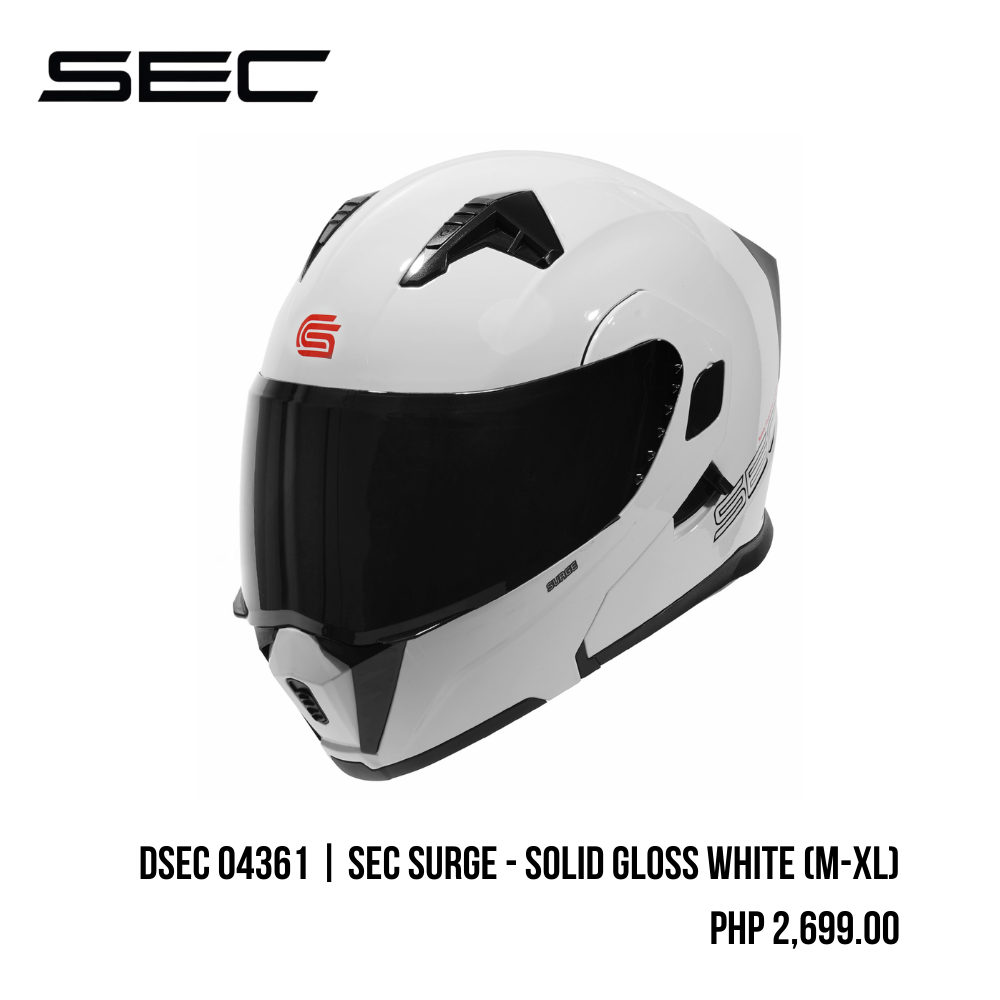 Sec Surge - Modular Full Face Helmet (M 