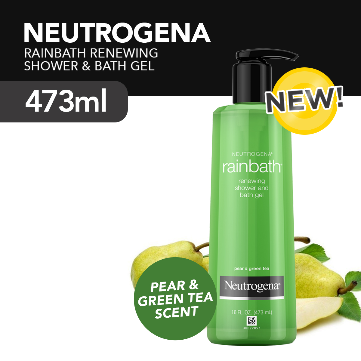 Neutrogena Rainbath Renewing Shower and Bath Gel Pear & Green Tea Scent