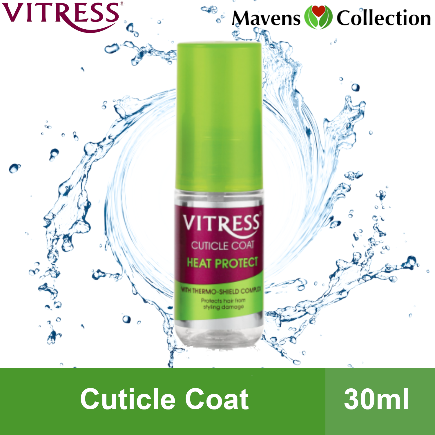 VITRESS Hair Protect Cuticle Coat 30ml by Mavens Collection Lazada PH