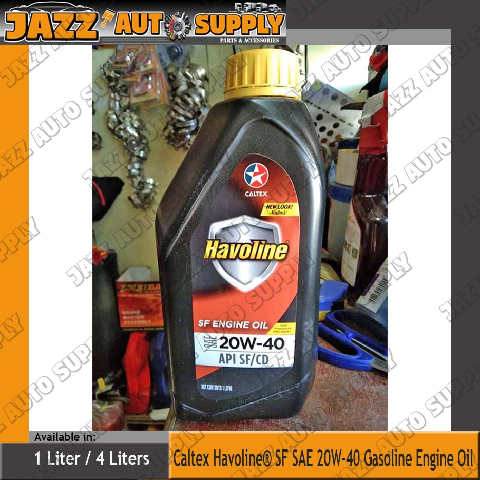 Caltex Havoline Sf Gasoline Engine Oil Sae 20w 40 Lazada Ph