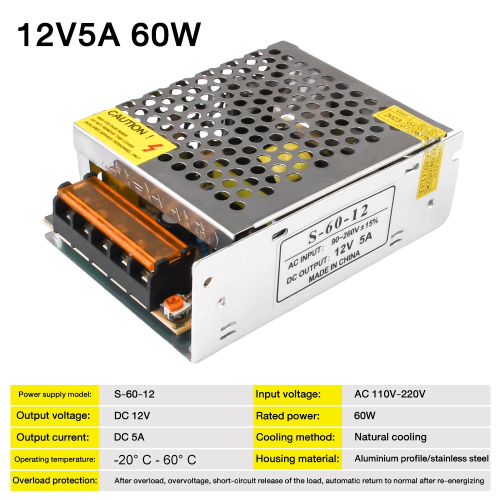 12V 30A 360W LED ドライバ AC 110V 220V LED ライトストリップ 3528 5050 スイッチング電源 12V 5A 電源アダプター  60W 電源トランス スイッチ 220 AC から 12V DC LEDストリップ用 大量のLEDトランス電源 LEDストリップトランス：12V AC からDCスイッチング電源 ... 1 個 LED AC 110/220V DC 12V5A 60W スイッチ電源ドライバ LED ストリップ用