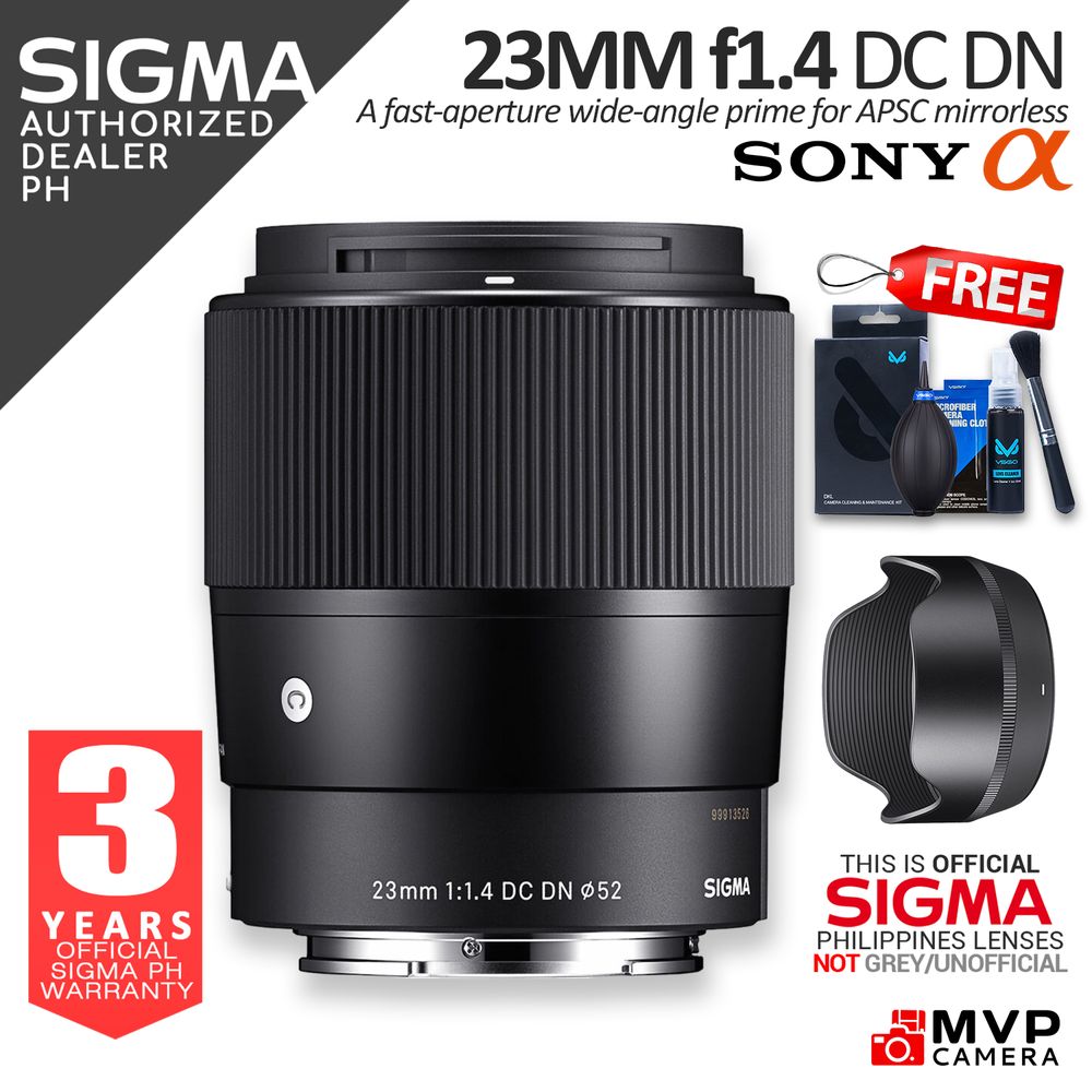 [OFFICIAL PH] Sigma 23mm f/1.4 DC DN Contemporary AF Autofocus Lens for