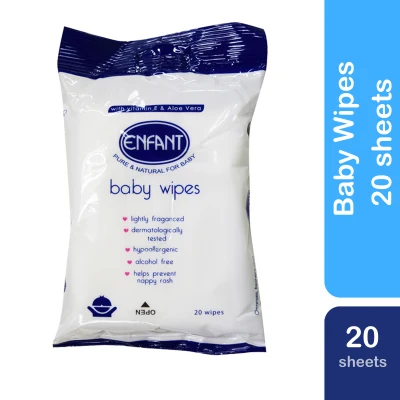 Enfant Baby Wipes 20 Sheets
