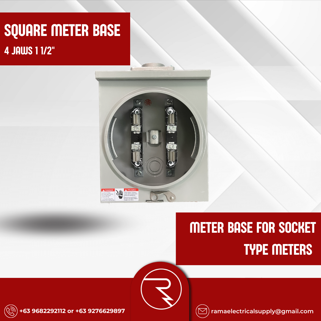 Square Meter Base 11/2" Hub 4 Jaws Lazada PH