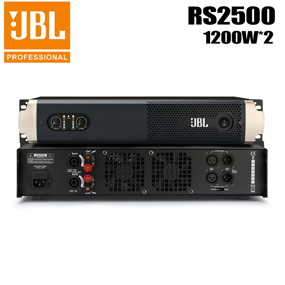 【power amplifier 1000 watt】JBL RS2500/RS4500 digital power amplifier 2/