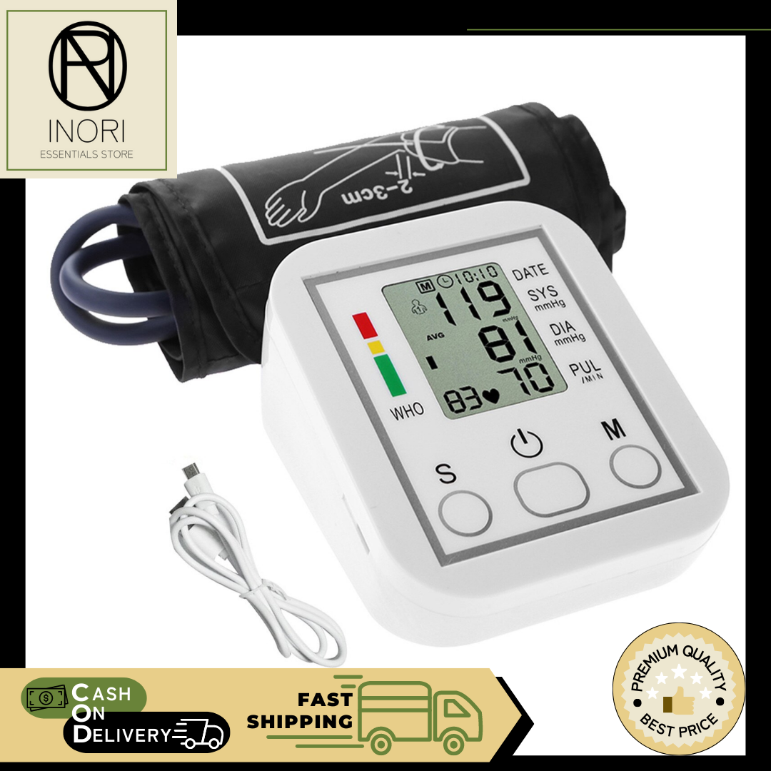 INORI Digital Blood Pressure Monitor with Arm Cuff Sphygmomanometer