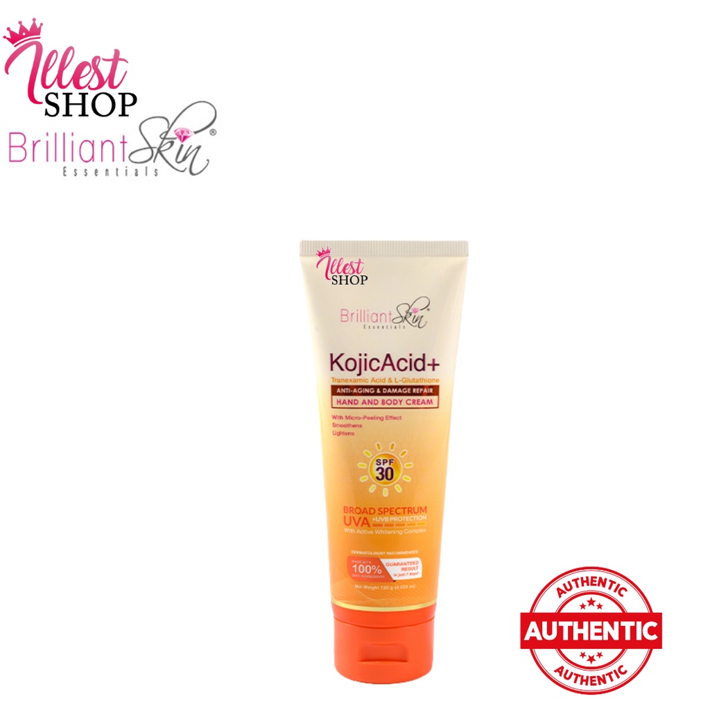 Brilliant Kojic Acid Lotion Tranexamic Acid & L Glutathione Whitening