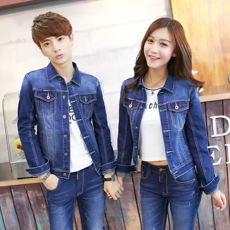 denim jacket couple