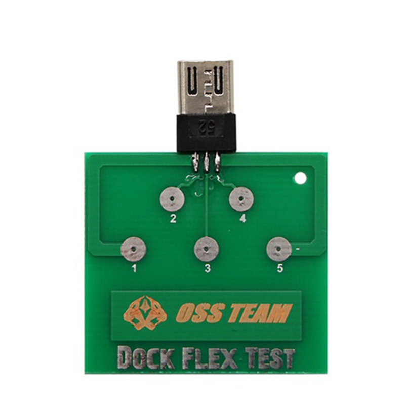 3Pcs Micro-USB Dock Flex Test Board for iPhone 13 12 11 Android Phone U2 Battery Power Charging Dock Flex Testing Tool
