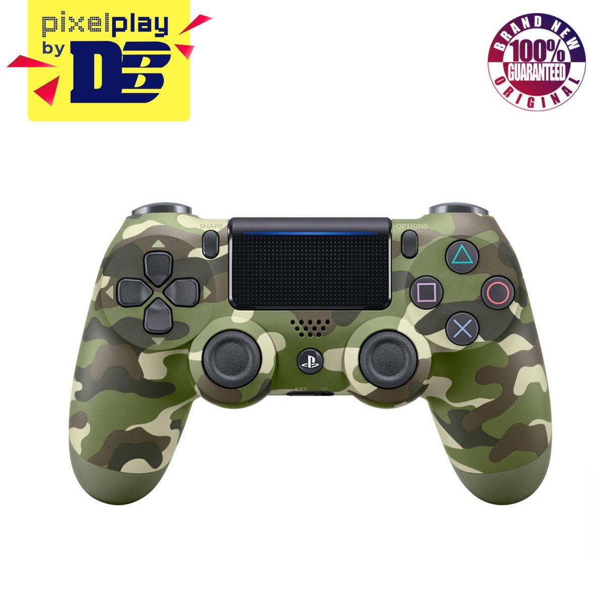 ps4 playstation 4 dualshock 4 wireless controller green camo