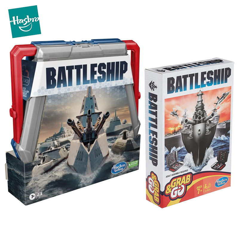 Original Hasbro Gaming Battleship Board Game Naval Combat Classic ...