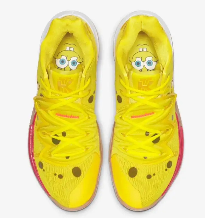 men's kyrie 5 spongebob