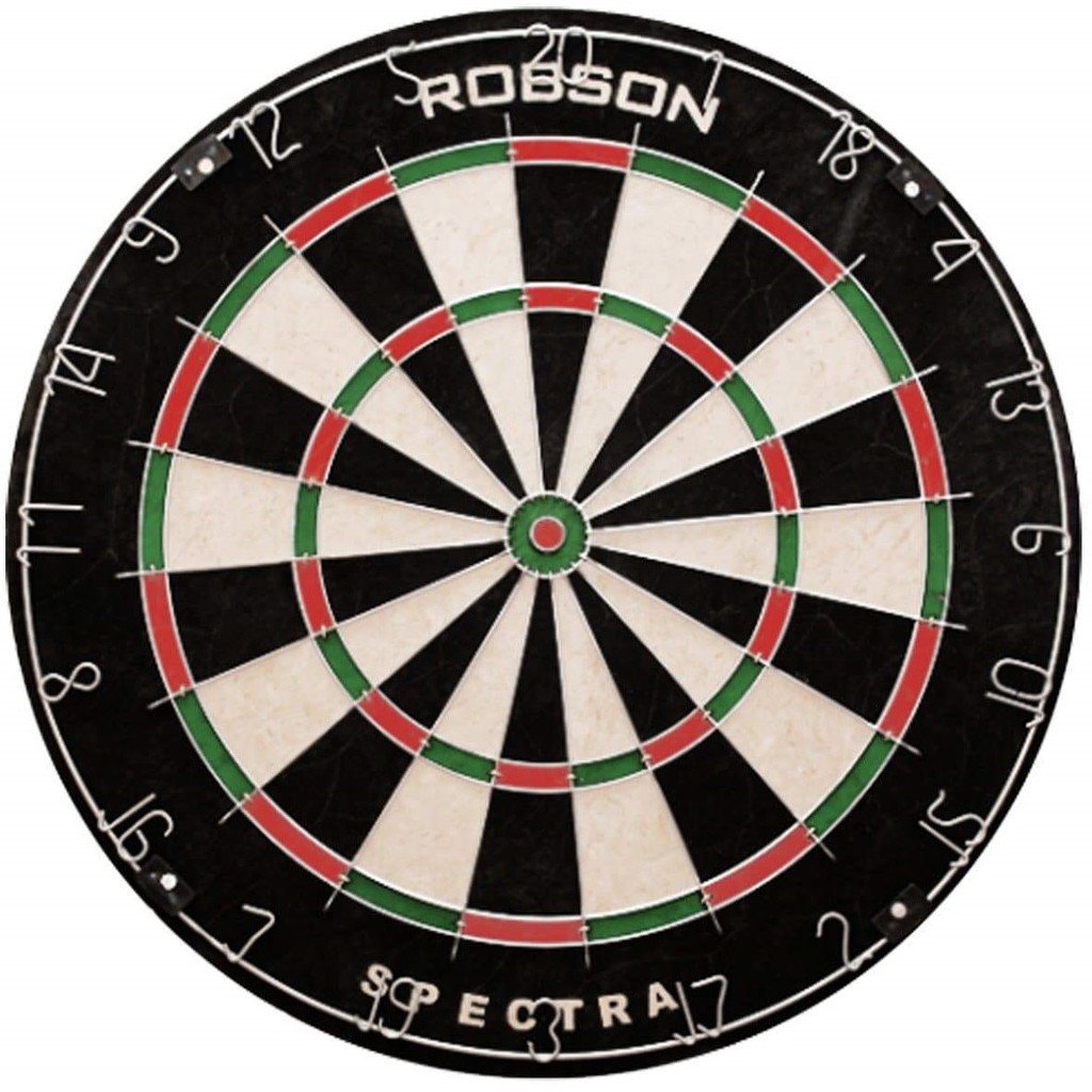 Robson Spectra and SuperK Champion diamond wire dart board dartboard
