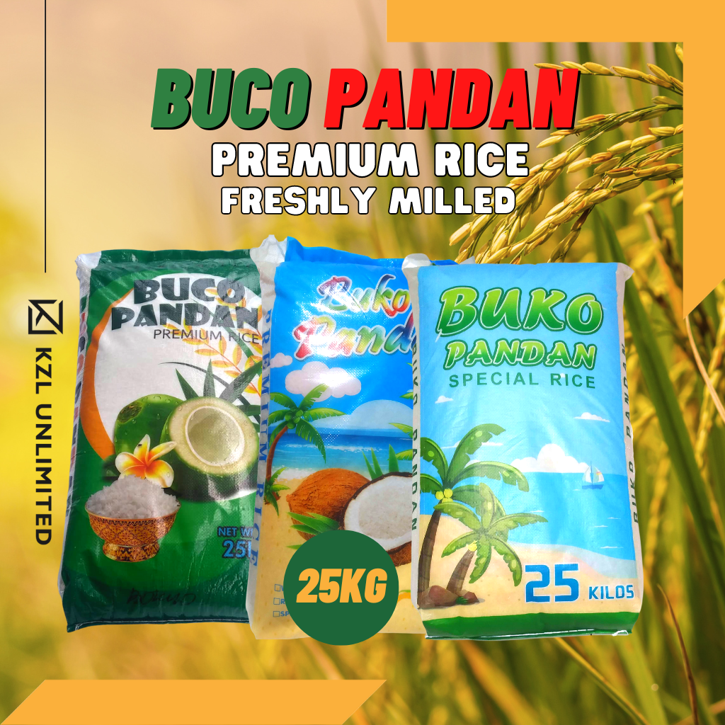 Buco Pandan from Isabela Bagong Ani Premium Rice Freshly Milled 25kg ...