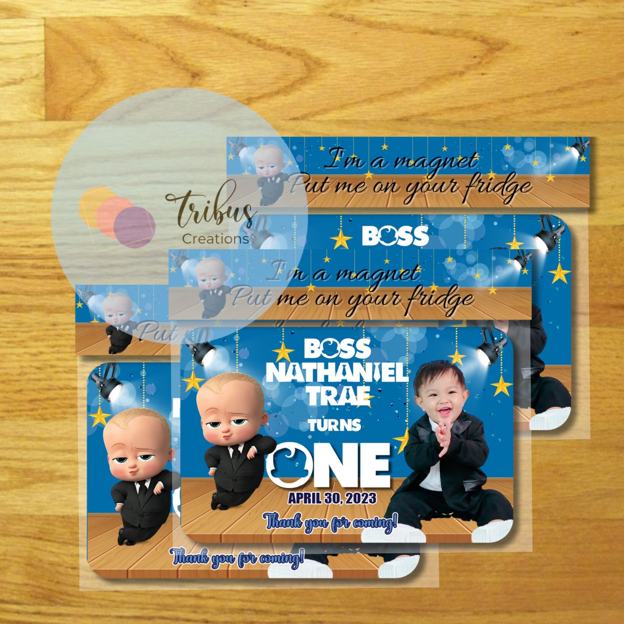 Boss Baby Theme Ref Souvenir (Glittery) Lazada PH