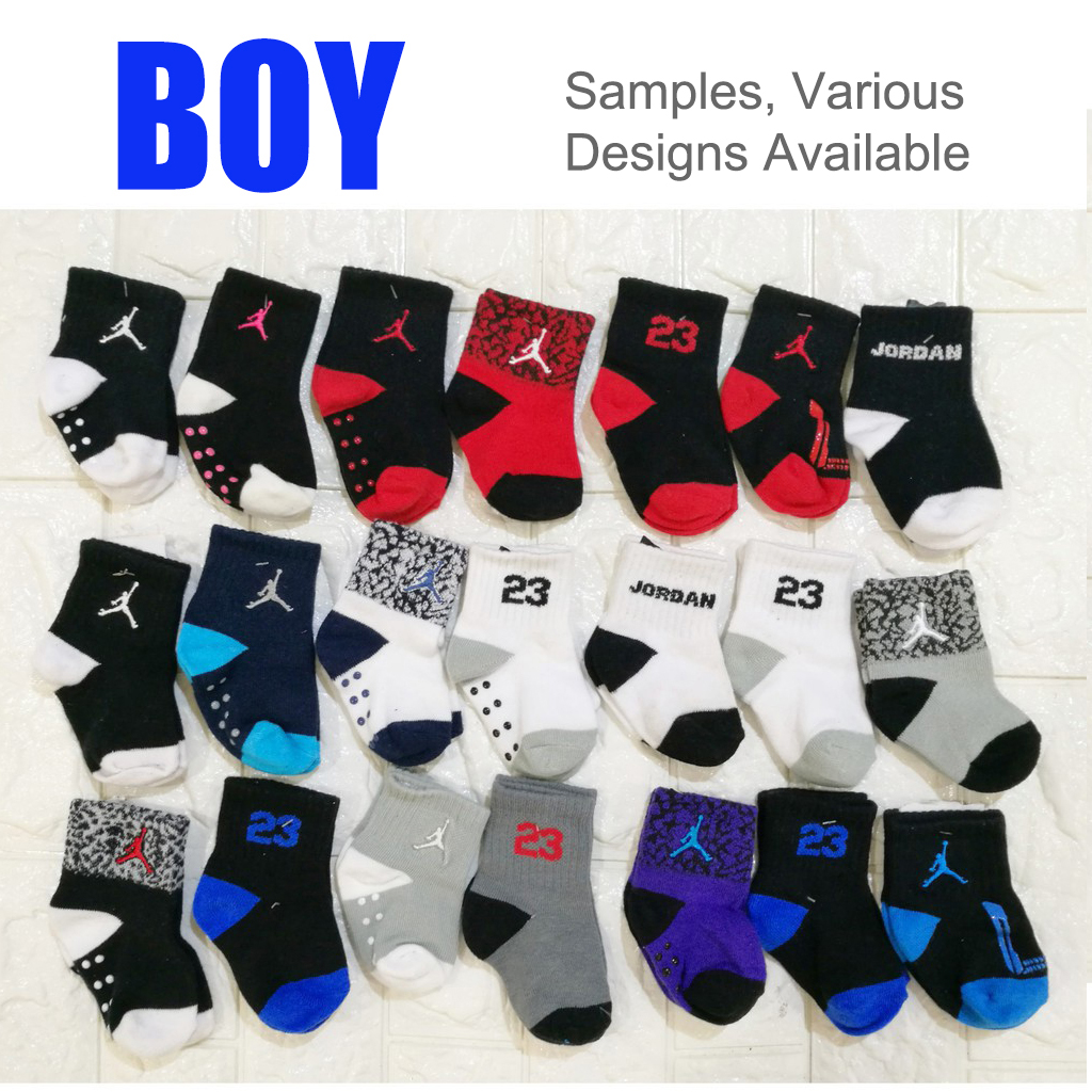 sock size for 1 year old boy