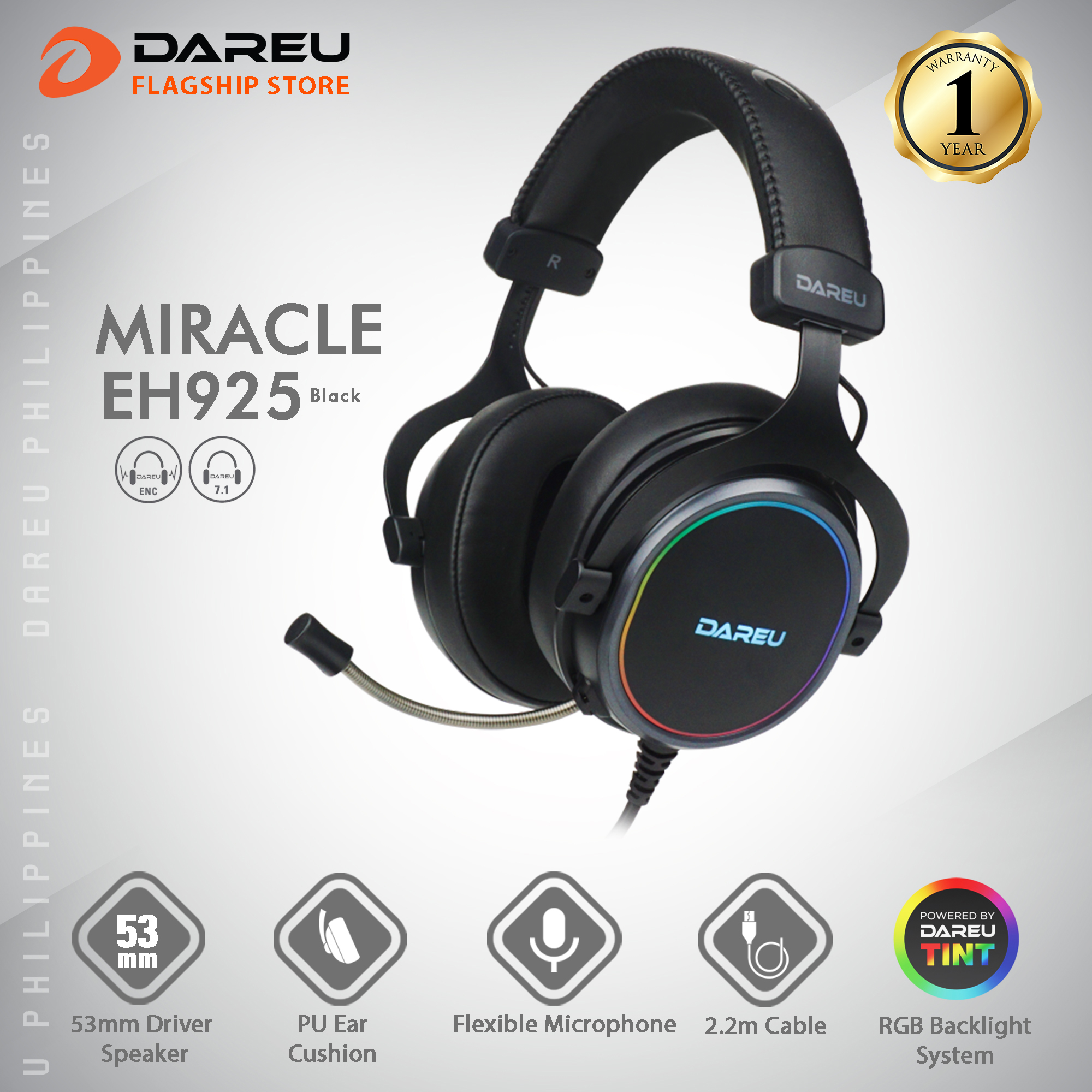 headset dareu eh925