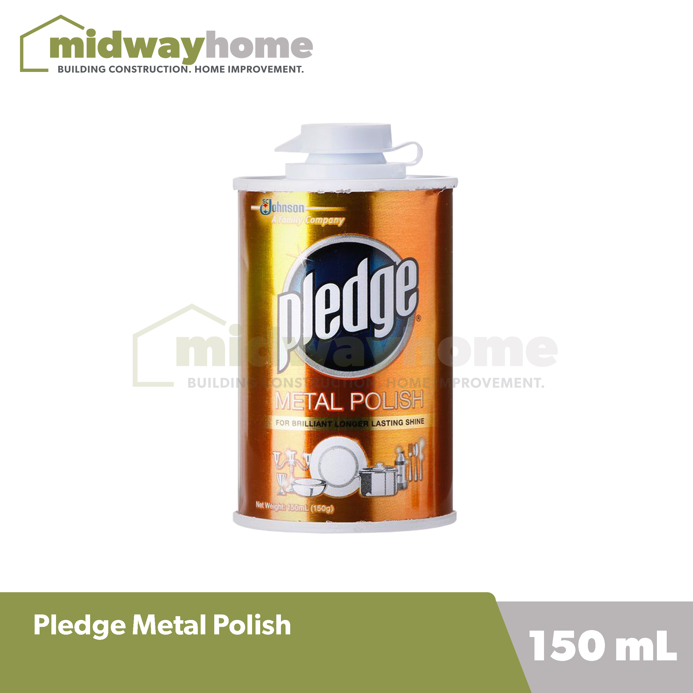 Pledge Metal Polish 150 mL (150 g) Lazada PH