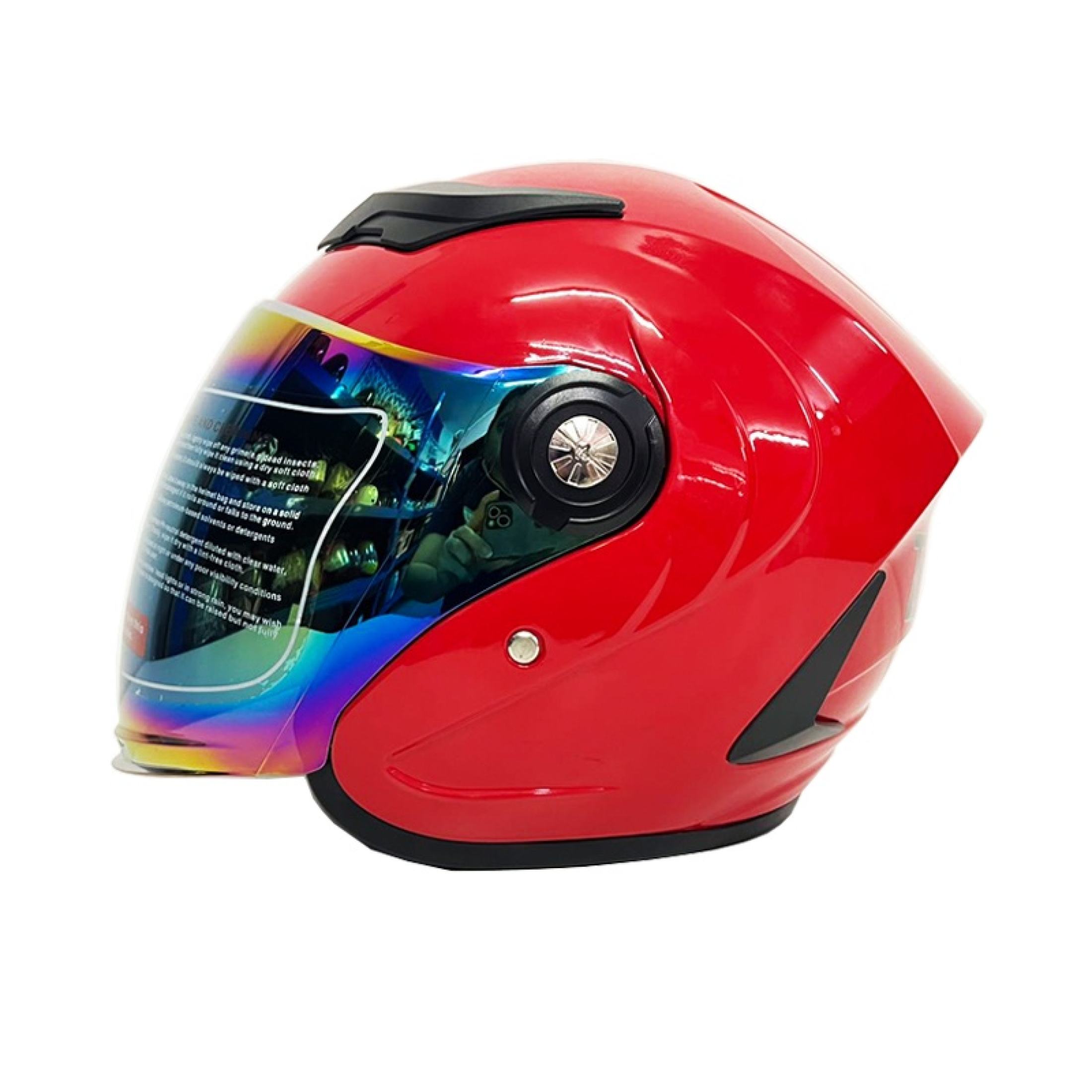 MTM Half Face helmet Motorcycle Helmets motor rainbow visors motors
