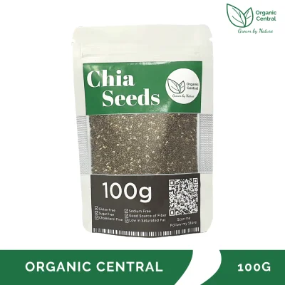 Organic Black Chia Seeds 100g