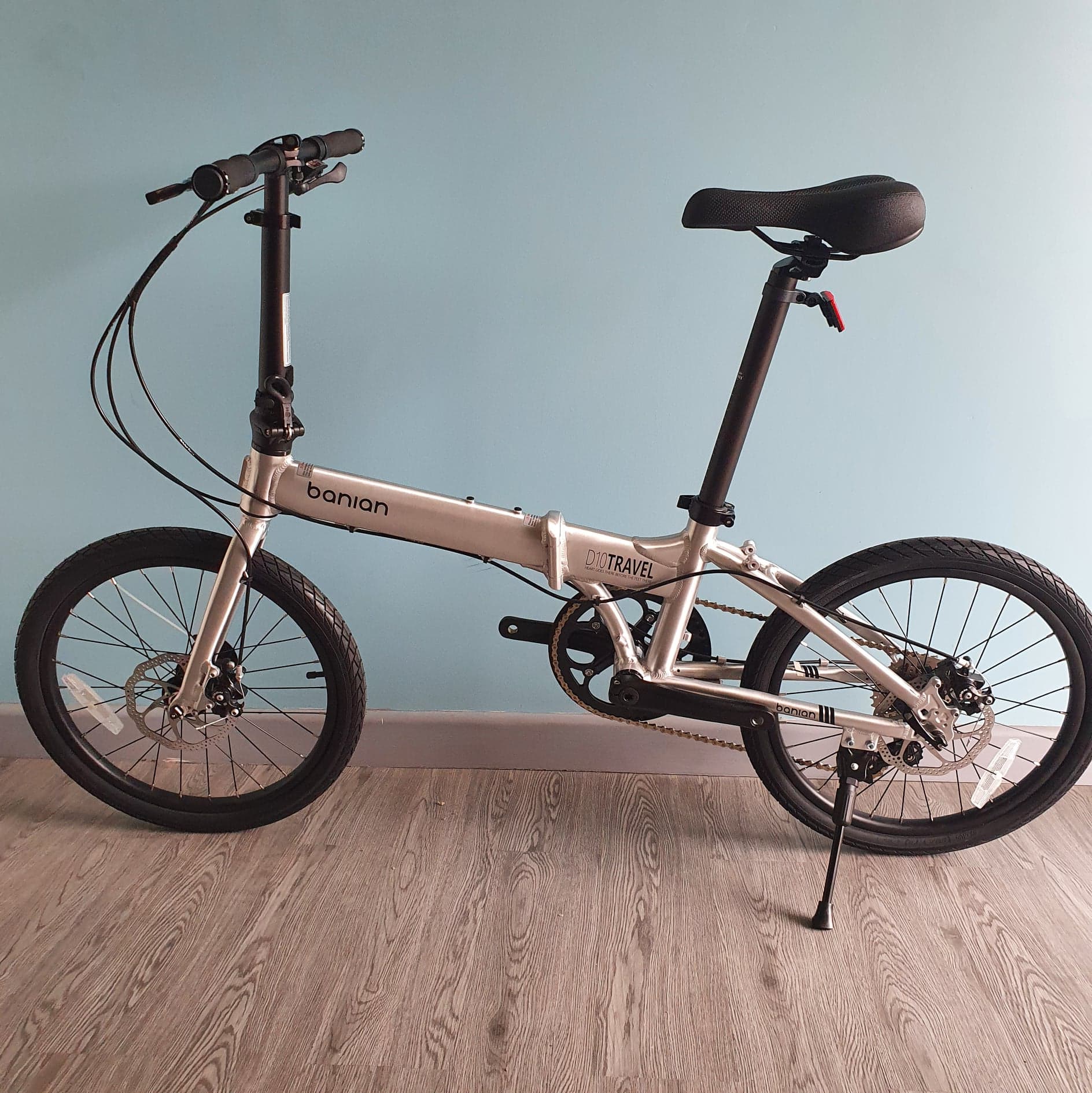 banian folding bike d10