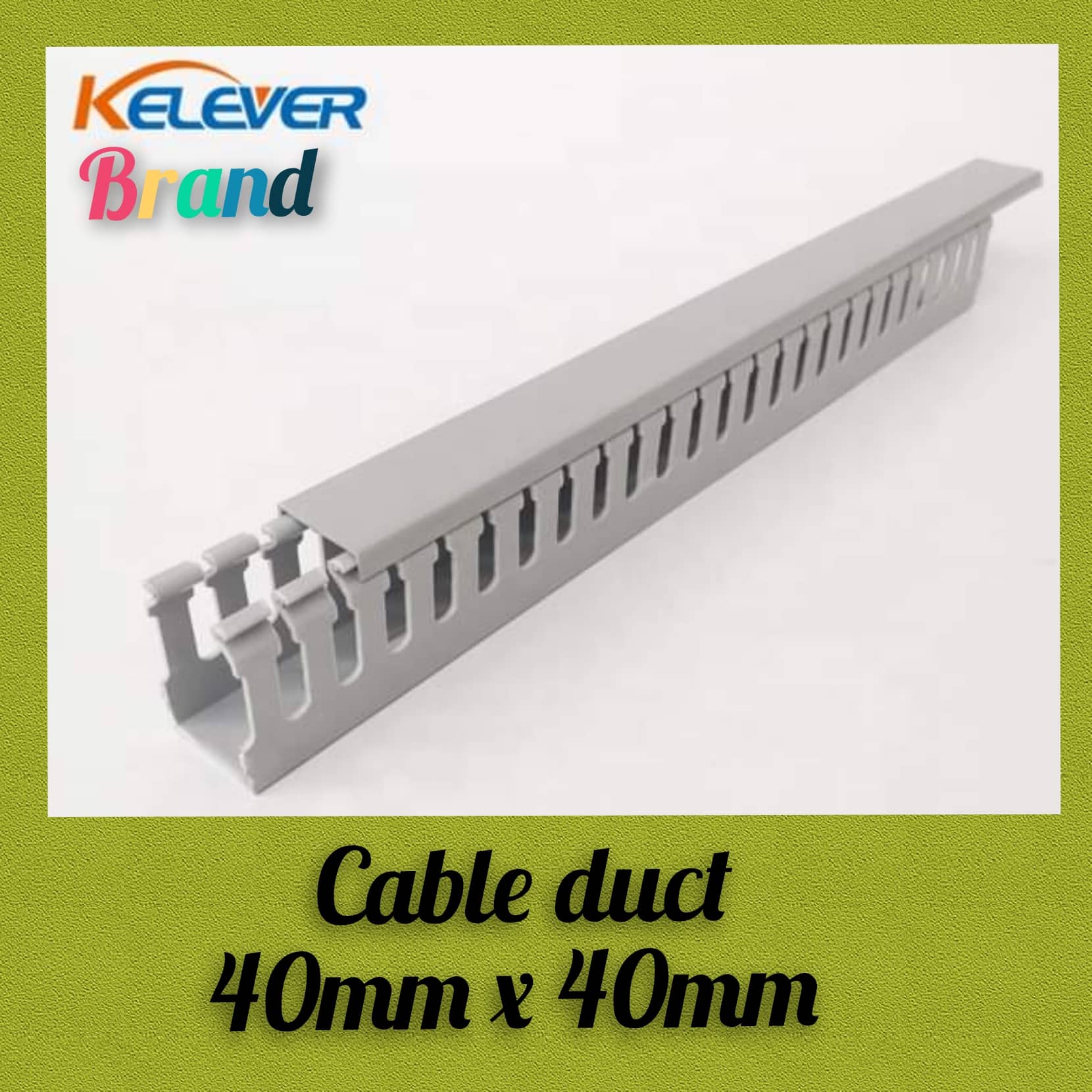 CABLE DUCT KELEVER BRAND / WIRE DUCT Lazada PH