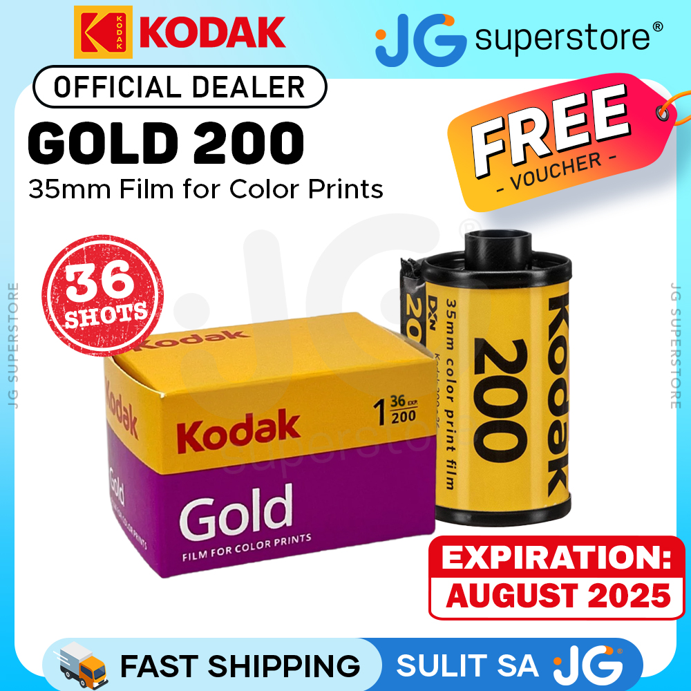 KODAK Gold 200 135 35mm Color Print Negative Film with 36