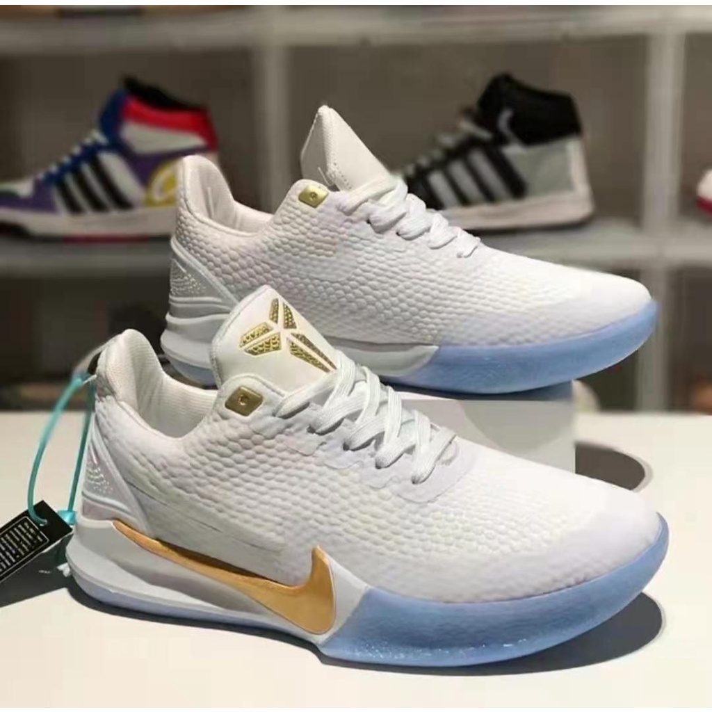 Kobe mamba focus hot sale white and gold