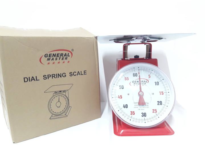 HEAVY DUTY GENERAL MASTER (TIMBANGAN) WEIGHING SCALE 60 KILOS | Lazada PH