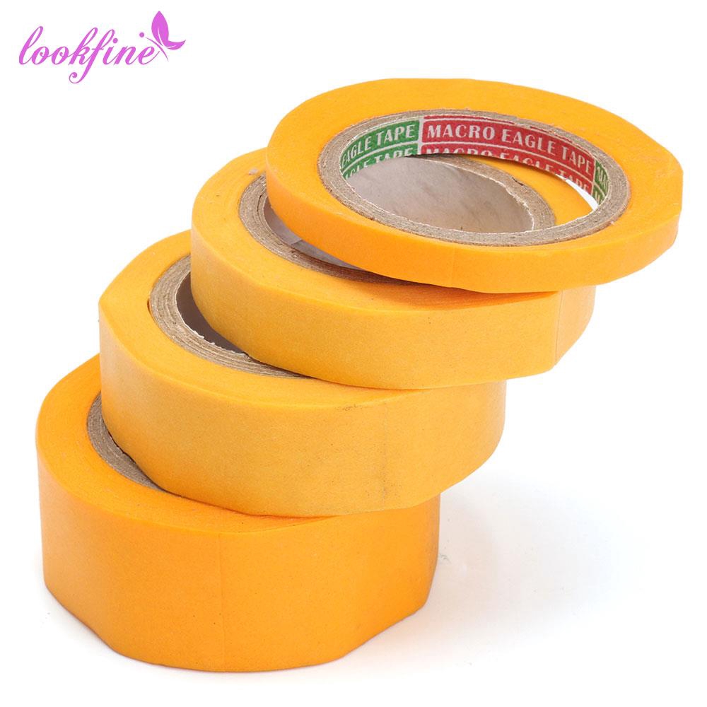 2Pcs 10/15/20mm Masking Tape Beige Color Car Spraying Single Side