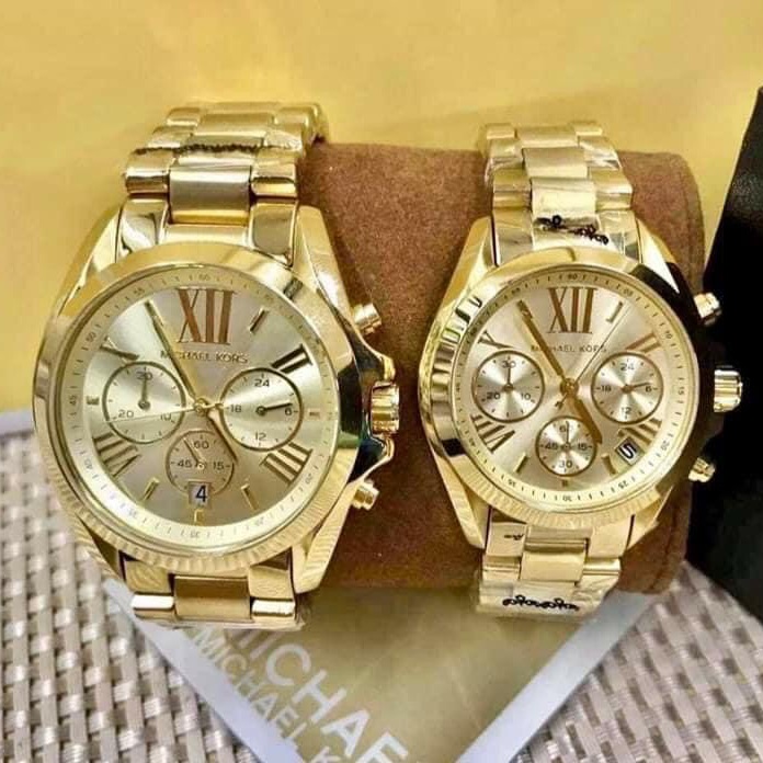 Mk Couple Watch Original Price on Sale 