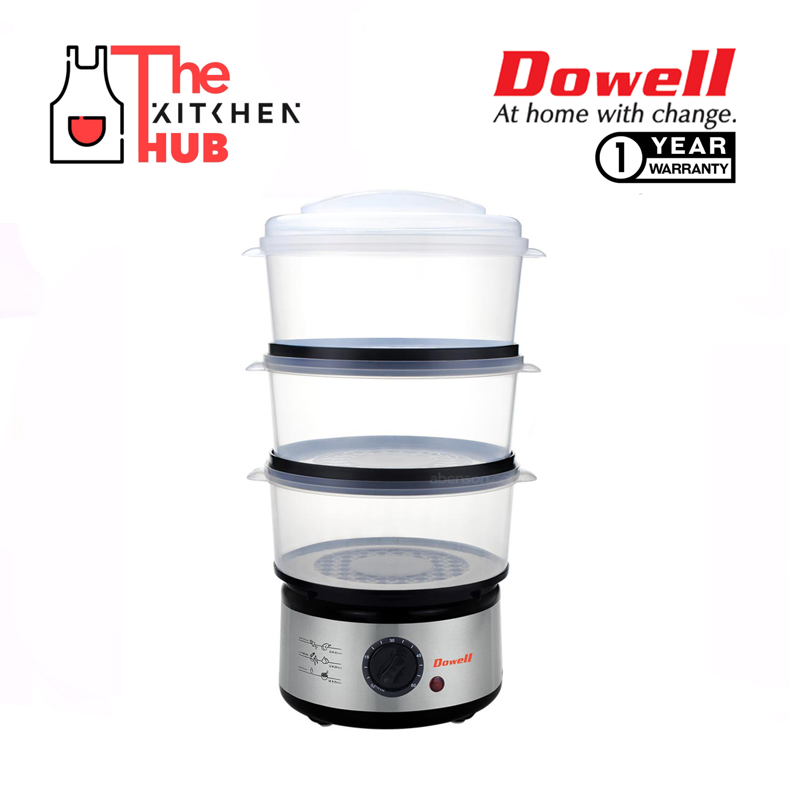 Dowell Electric Food Steamer FS19S3 Lazada PH