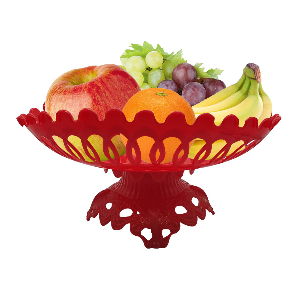 Durable plastic Fruit Tray Fruit Basket for Table Display Fruits Stand Organizer Tray Lazada PH