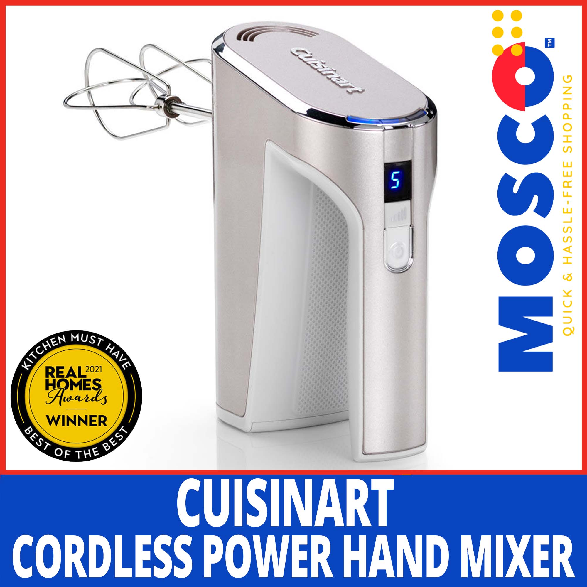 Cuisinart Cordless Power Hand Mixer 5 speed settings Lazada PH