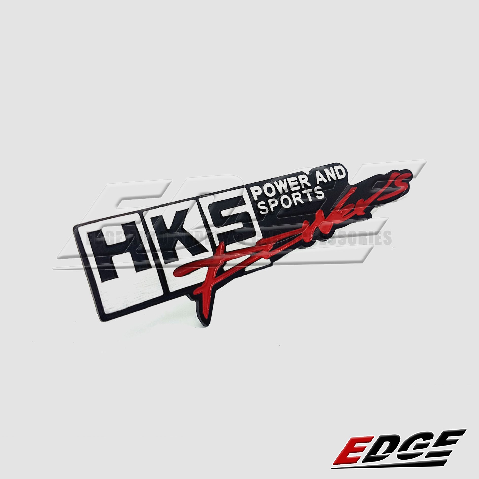 Emblem HKS Powers and Sports Aluminum 4x13.5cm // universal
