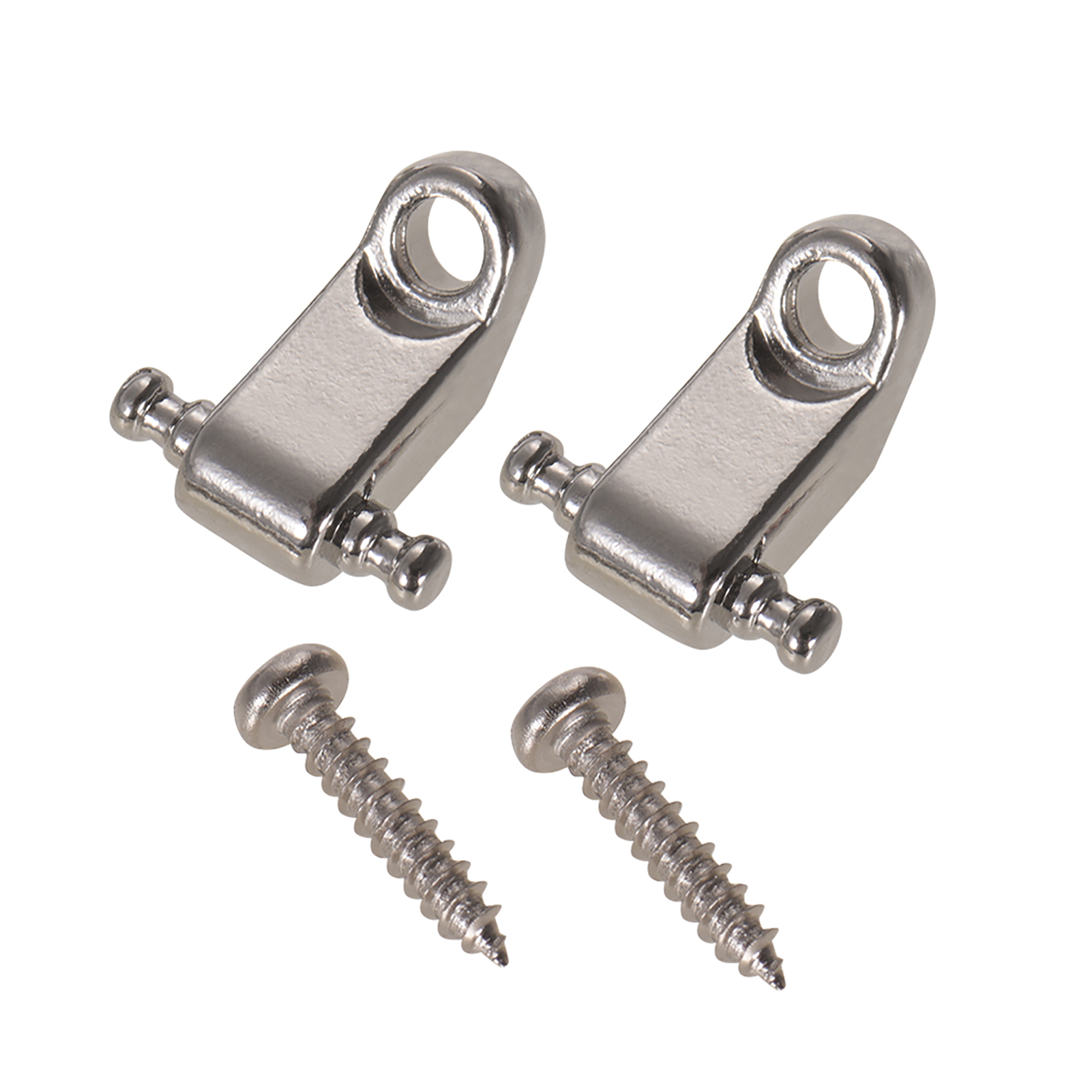 [ammoon]quà bí mật 2PCS Electric Guitar String Roller Retainer Guide Guitar Replacement Parts Accessories with Mounting Screws