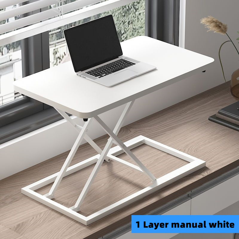 32 Inch Adjustable Ergonomic Sitting Standing Convertible Desk ...