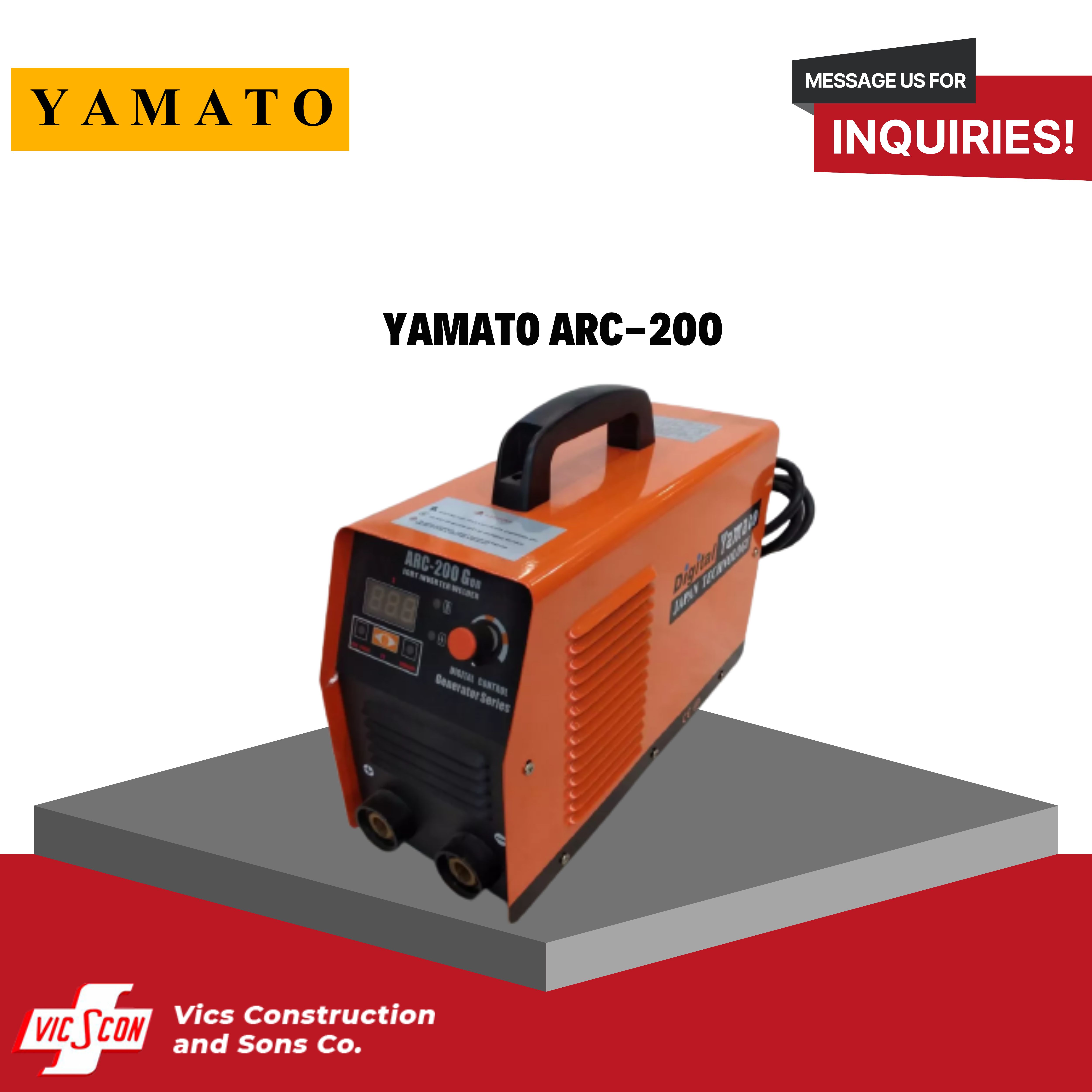 YAMATO WELDING MACHINE DIGIARC INVERTERS Lazada PH