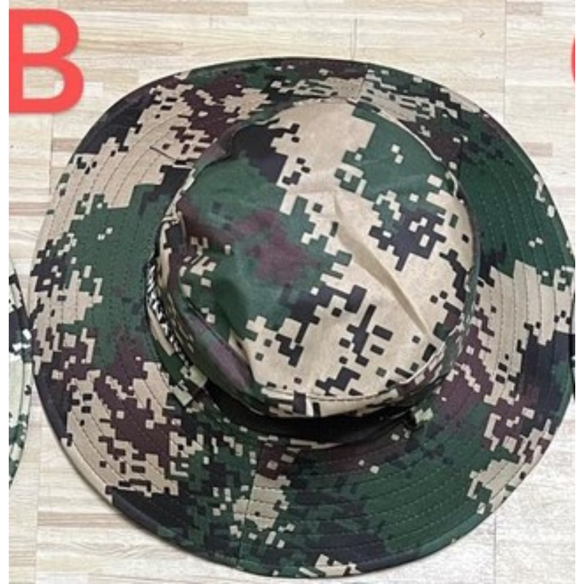 Camouflage Tornado Summer Hat Outdoor Hats Unisex Fishing Hat Sun