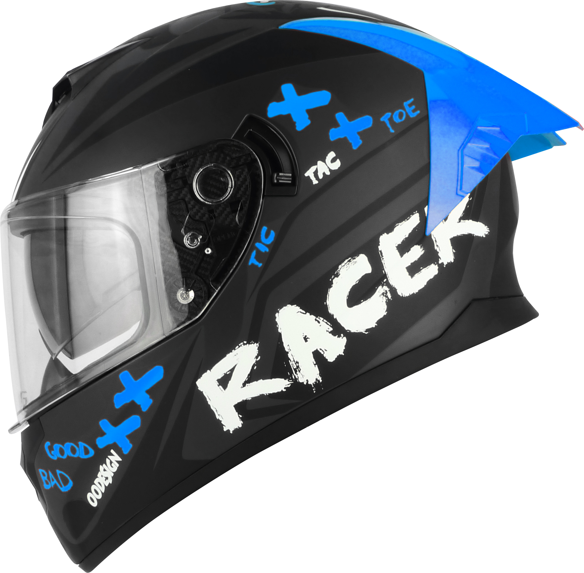 Lev3® FullFace Dual Visor BJ-9955 PSY Motorcycle Helmet Full Face