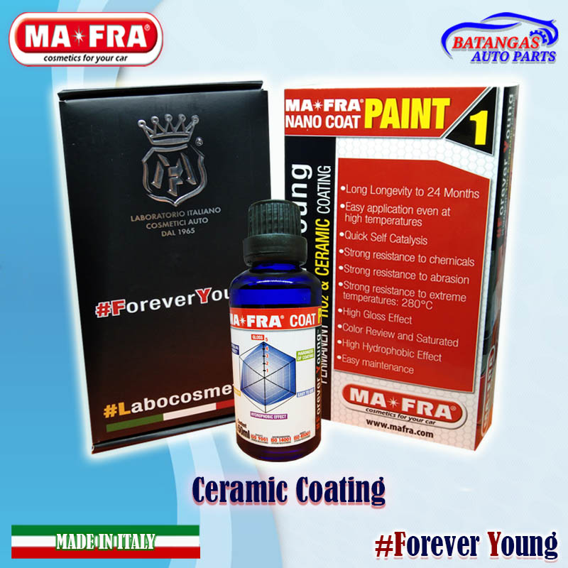 Permanent Ti02 & Ceramic Coating 50 ML H0570 MAFRA Lazada PH