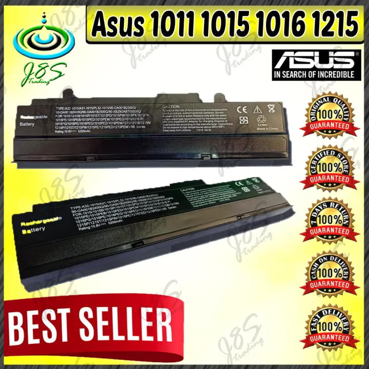 New Laptop Battery For Asus Eee Pc 1011 1011bx 1011cx 1011px 1015b 1015bx 1015cx 1015e 1015p 1016p Lazada Ph