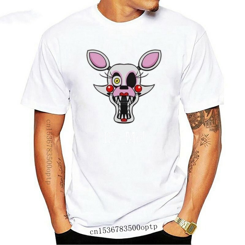 Game Five Nights at Freddy's Mangle Anime Black T-shirt Unisex Tee Tops  Cosplay