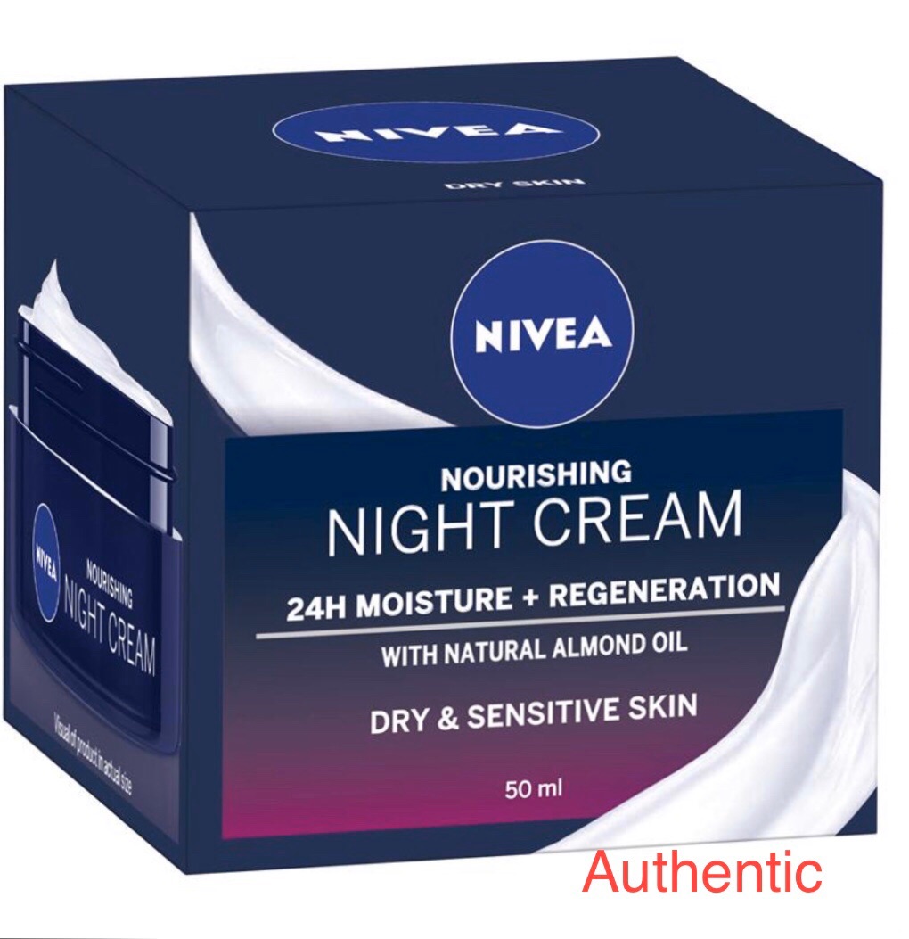 nivea regenerating night care