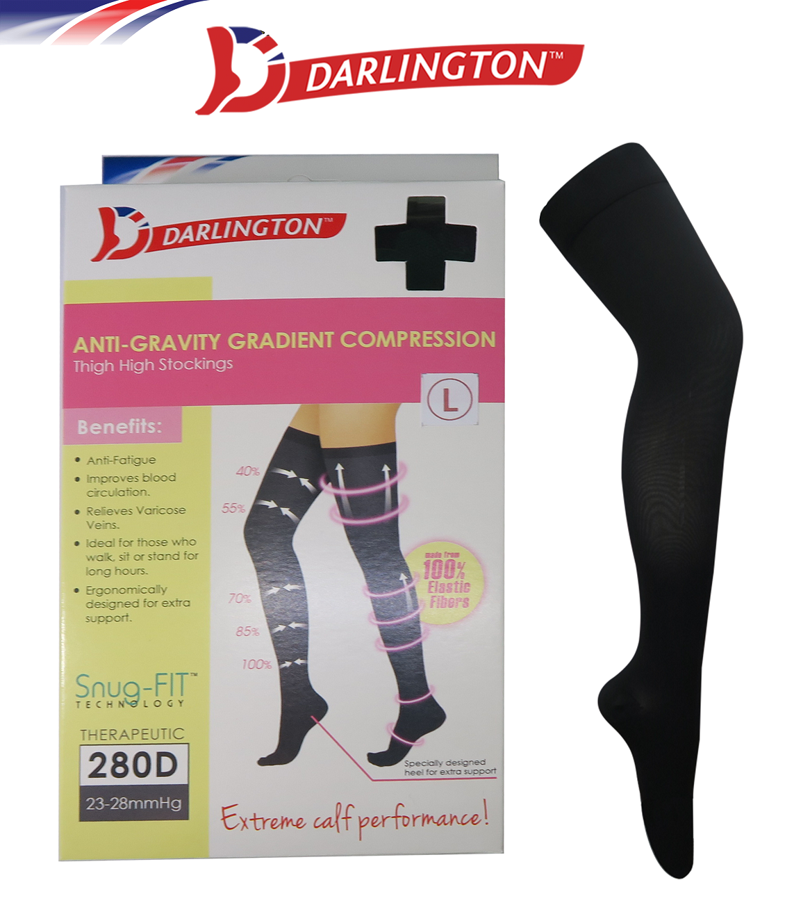 Darlington Thigh High Compression Stocking TH0153 Lazada PH